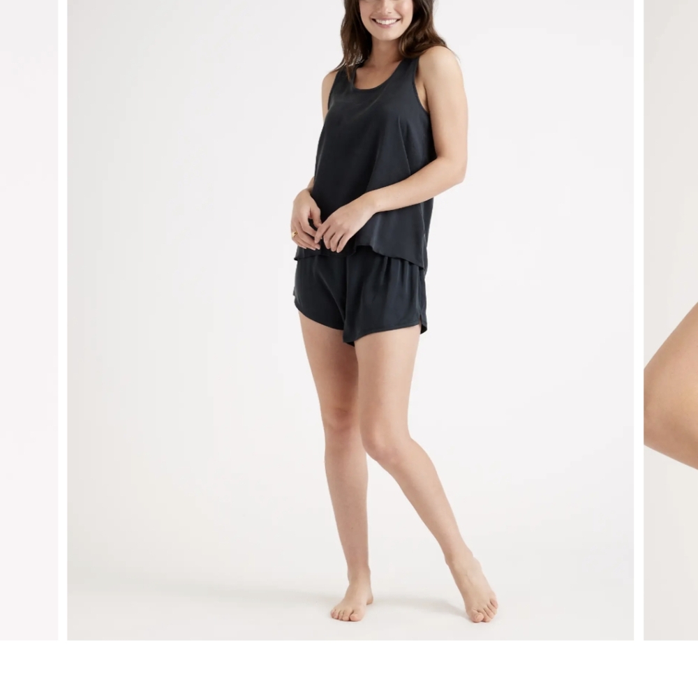 Two piece pajama set, washable silk by Quince